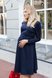 Платья на каждый день Платье для беременных и кормящих мам Olivia, синяя, Юла мама Фото №9