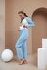 Пижамы, домашние костюмы Домашний костюм для беременных и кормящих мам 2177(80) 1558, голубой, ТМ Dianora Фото №6