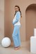 Пижамы, домашние костюмы Домашний костюм для беременных и кормящих мам 2177(80) 1558, голубой, ТМ Dianora Фото №2