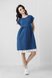 Платья на каждый день Джинсовое платье для беременности и кормления с кружевом, синее, ТМ Dianora Фото №1