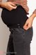 Джинсы Джинсы для беременных в стиле straight fit BELINDA, черно-серый, Юла мама Фото №3