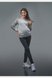 Лосіни, Легінси Лосини з трикотажною вставкою на поясі для вагітних, Dianora Фото №1