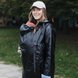 Куртки для беременных Дождевик для беременных со вставкой для ребенка 3 в 1, черный, Love&Carry Фото №2