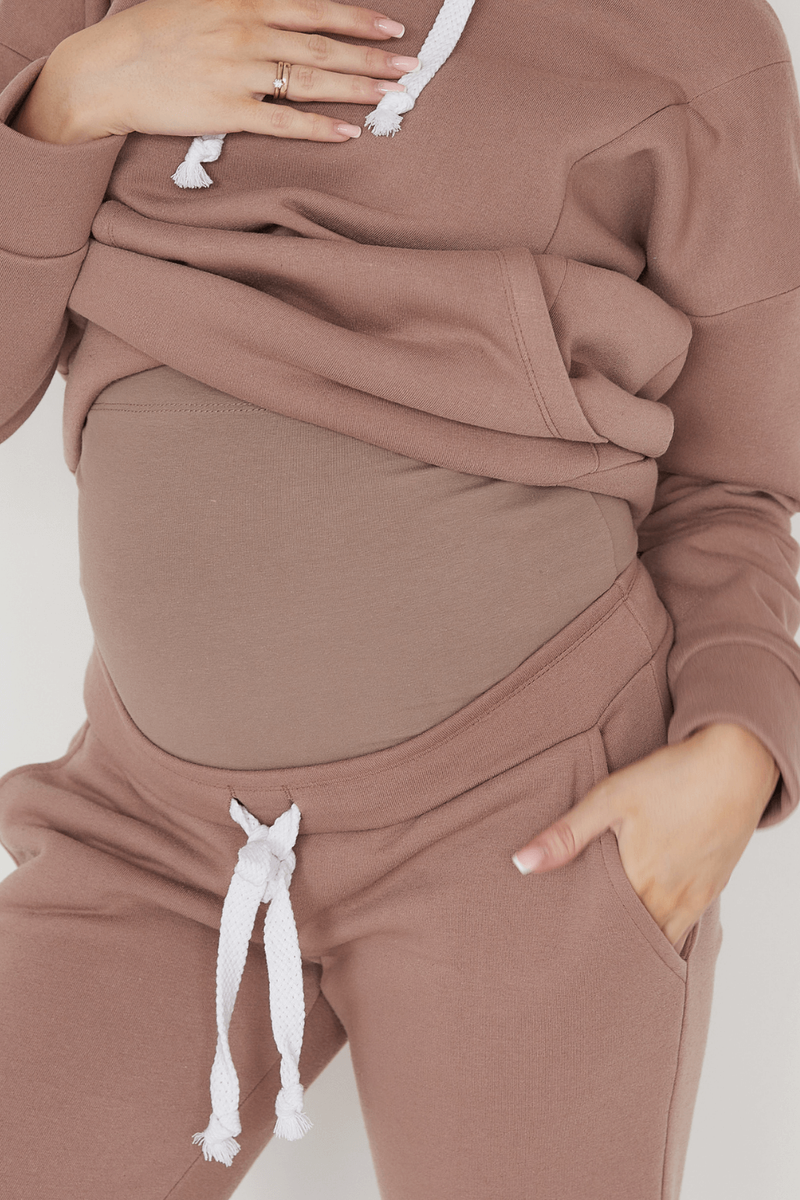 Спортивные костюмы Спортивный костюм для беременных и кормящих мам 4218115, коричневый, To be