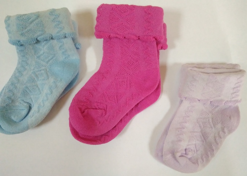 Носочки Носки BEBIK для новорожденных, хлопок, цвет в ассортименте, Малыш