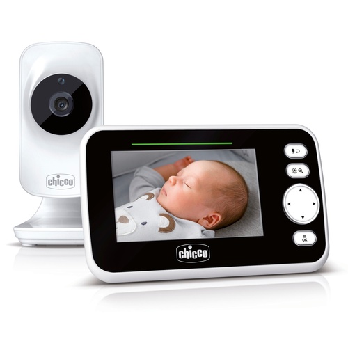 Радіоняньки, відеоняні, вимірювальні прилади для дому Цифрова відеоняня Chicco Video Baby Monitor Deluxe