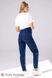 Джинси Джинси для вагітних з високою спинкою, Mom Jeans Florence, синій, ТМ Юла Мама Фото №8