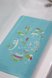 Килимки в ванну Антиковзаючий дитячий гумовий килимок для ванни M, з малюнком блакитний, KINDERENOK Фото №5