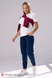 Джинси Джинси для вагітних з високою спинкою, Mom Jeans Florence, синій, ТМ Юла Мама Фото №2