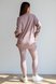 Лосіни, Легінси Трикотажний костюм для вагітних 4473151-4, пудра, To be Фото №5