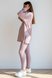 Лосіни, Легінси Трикотажний костюм для вагітних 4473151-4, пудра, To be Фото №2