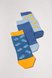 Носочки Носочки детские Лего, набор 3 шт, синий и голубой, Мамин Дом Фото №1