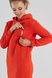 Плаття на кожен день Сукня худі для вагітних та годуючих мам на флісі, помаранчеве, ТМ Dianora Фото №2