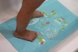 Килимки в ванну Антиковзаючий дитячий гумовий килимок для ванни M, з малюнком блакитний, KINDERENOK Фото №4