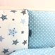 Постелька Комплект Baby Design Stars голубой, стандарт, 6 элементов, Маленькая Соня Фото №5