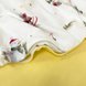 Постелька Сменный комплект постельного белья, фланель Снеговик, желтый, Маленькая Соня Фото №4