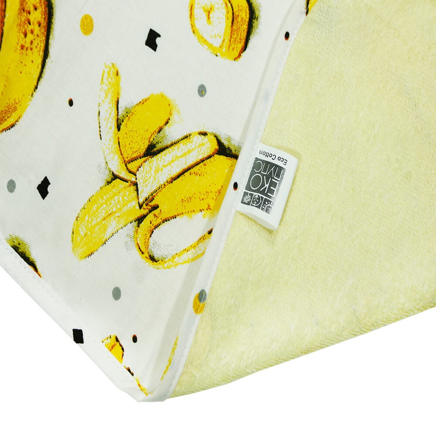 Пеленки непромокаемые Пеленка непромокаемая ЭКО ПУПС Eco Cotton, р.50х70см (желтые бананы), ЭКО ПУПС