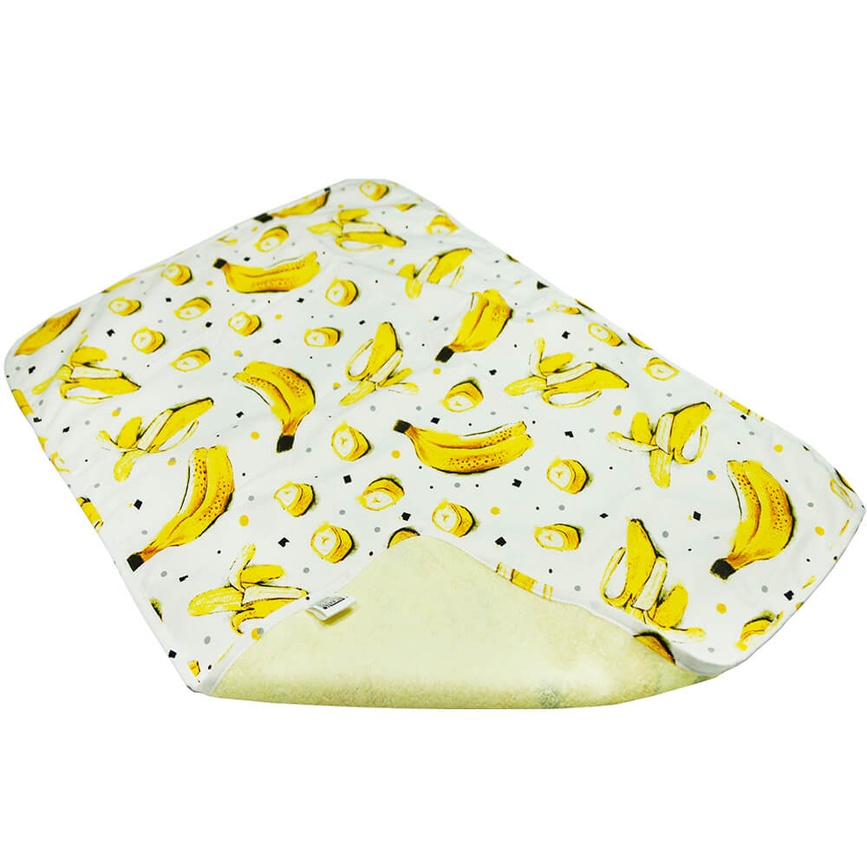 Пелюшки непромокаючі Пелюшка непромокаюча ЕКО ПУПС Eco Cotton, р.50х70см (жовті банани), ЭКО ПУПС