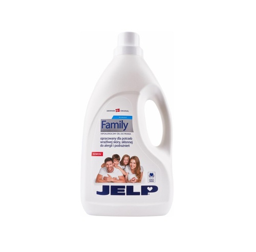 Рідкі засоби для прання Гіпоалергенний гель для прання білого JELP FAMILY 2л , JELP