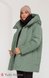Куртки для вагітних Зимова куртка для вагітних з капюшоном Kimberly, полин, Юла Мама Фото №4