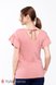 Блузи, сорочки Блузка для вагітних і годуючих мам ROWENA, рожевий, Юла Мама Фото №4