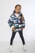 Куртки і пальта Куртка демісезонна для дівчинки Графіті, Модний карапуз Фото №2