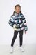 Куртки і пальта Куртка демісезонна для дівчинки Графіті, Модний карапуз Фото №5