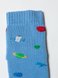 Шкарпетки Шкарпетки дитячі махрові Космос, набір 2 шт, синій, блакитний, Мамин Дом Фото №5
