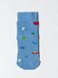 Шкарпетки Шкарпетки дитячі махрові Космос, набір 2 шт, синій, блакитний, Мамин Дом Фото №3