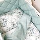 Постелька Комплект постельного белья Baby Mix Эвкалипт, 6 элементов, Маленькая Соня Фото №2