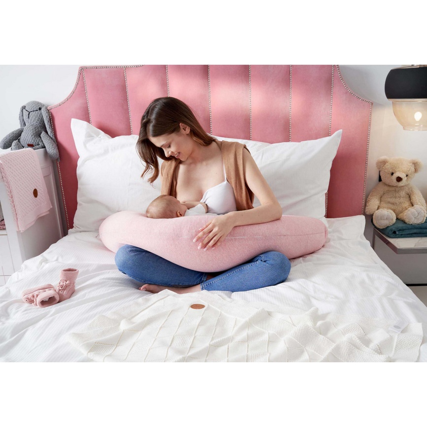 Подушки для беременных и кормящих мам Подушка для беременных Ceba Physio Multi Physio, melange pink, розовый