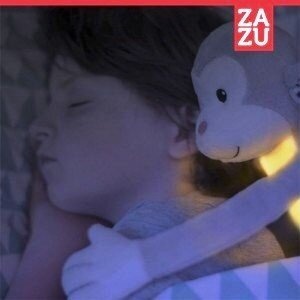 Тренеры сна, ночники Музыкальная мягкая игрушка MAX с ночником, ТМ Zazu