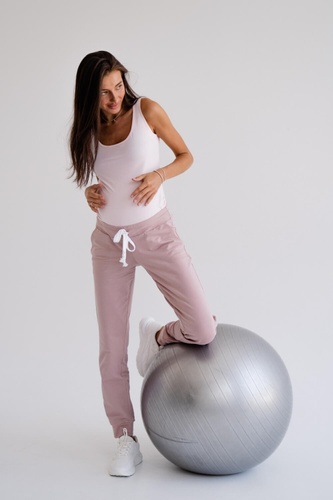 Штаны Спортивные штаны для беременных 4040262-1, мокко, To be