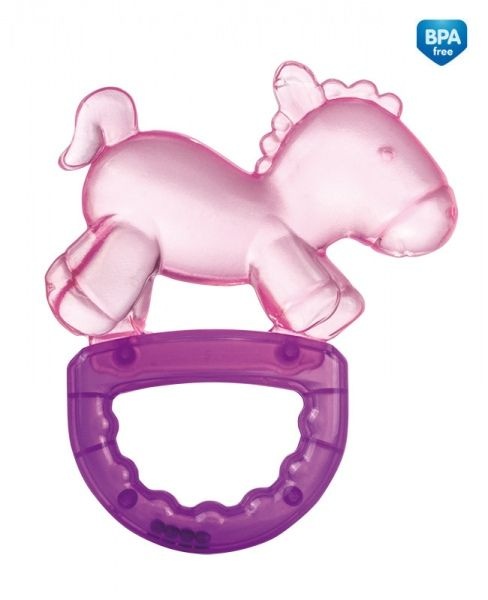 Прорезыватели Игрушка-зубогрызка Лошадка 0+, розовый, Canpol babies