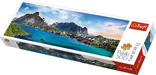 Пазлы, мозаика Пазлы - (500 элм.) Панорама - "Лофотенский архипелаг", Норвегия ,Trefl