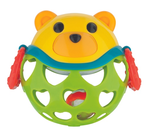Брязкальця Іграшка з брязкальцем інтерактивна Зелений Ведмедик, Canpol babies