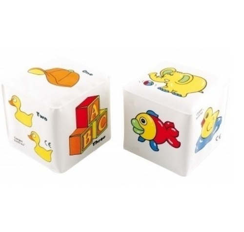 Кубики, мягкие книжки Игрушка-кубик с колокольчиком, Canpol babies