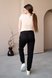 Штани Спортивні штани для вагітних 4040262-1, чорний, To be Фото №4