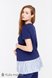 Блузи, сорочки Базовая туника для беременных и кормящих RIVA, темно-синий, ТМ Юла мама Фото №3