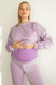 Лосины, Леггинсы Плюшевый костюм для беременных и кормящих мам 4473154-4, лаванда, To be Фото №2