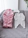 Летние конверты Конверт-плед для новорожденных вязаный с кисточкой, летний, розовый, MagBaby Фото №8