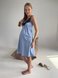 Ночнушки для годування Сорочка Camilla для вагітних та годуючих, блакитний, Dizhimama Фото №3