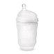 Бутылочки Бутылочка для кормления силиконовая антиколиковая GentleBottle Frost 3+ мес., 240 мл, белый, Olababy Фото №1