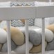 Постелька Комплект постельного белья в кроватку Art Design Oh Baby + бортик коса, 6 элементов, Маленькая Соня Фото №12