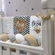 Постелька Комплект постельного белья в кроватку Art Design Oh Baby + бортик коса, 6 элементов, Маленькая Соня Фото №8