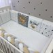 Постелька Комплект постельного белья в кроватку Art Design Oh Baby + бортик коса, 6 элементов, Маленькая Соня Фото №6