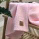 Одеяла и пледы Плед муслиновый жатка без бахромы, розовый, Маленькая Соня Фото №3