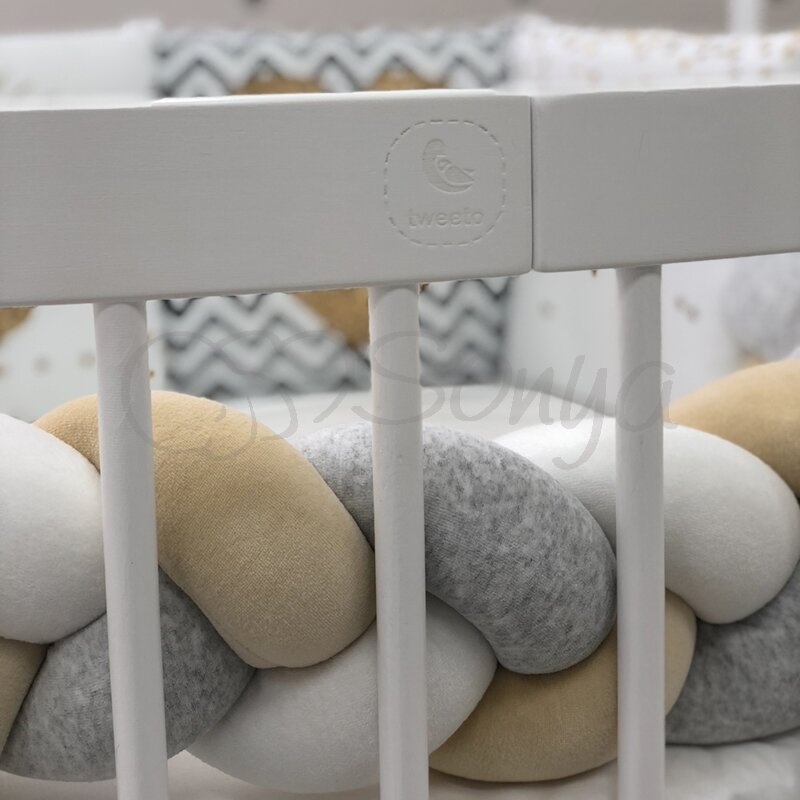 Постільна білизна Комплект постільної білизни в ліжечко Art Design Oh Baby + бортик коса, 6 елементів, Маленька Соня