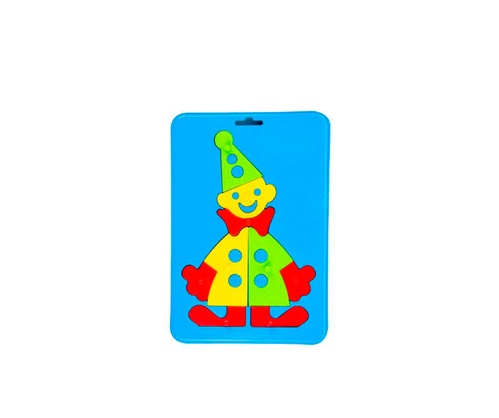 Пазлы, мозаика Игрушка развивающая Baby puzzles, Клоун, Wader