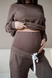 Спортивні костюми Спортивний костюм для вагітних і годуючих мам 4205114-74, коричневий, To be Фото №7